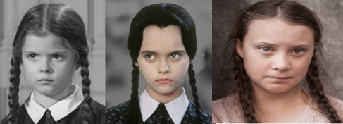 Thunberg Addams sister